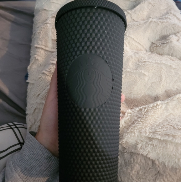 Starbucks Other - Starbucks Black Matte Studded Tumbler NWT